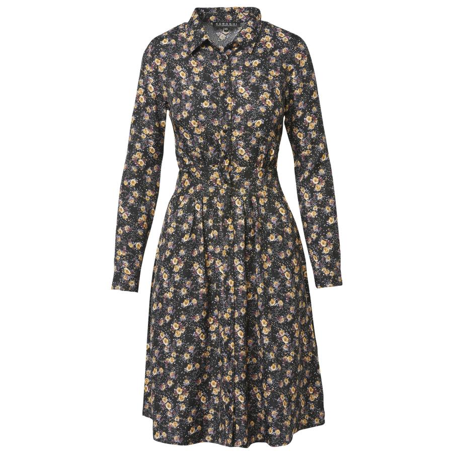 KOROSHI KOROSHI Jurk gemengde kleuren -