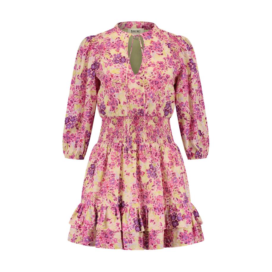 Shiwi Shiwi Zomerjurk Joni appel / lila / bessen / lichtroze -