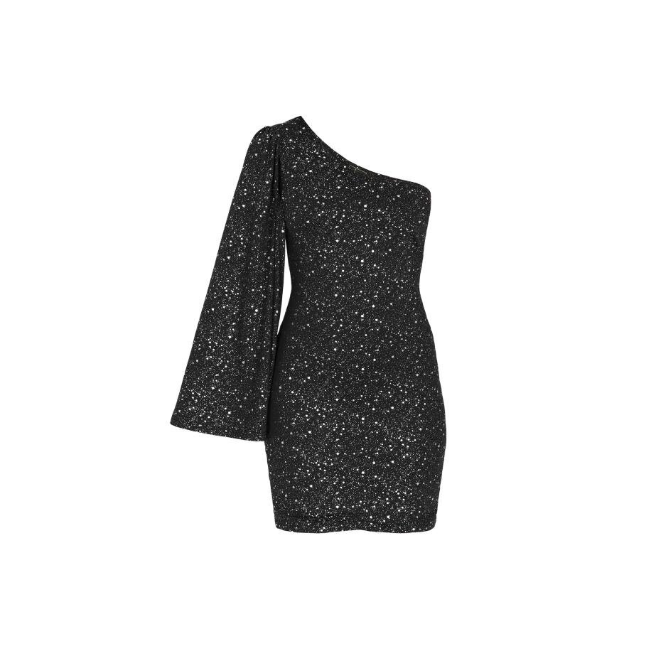 Faina faina Cocktailjurk zwart -