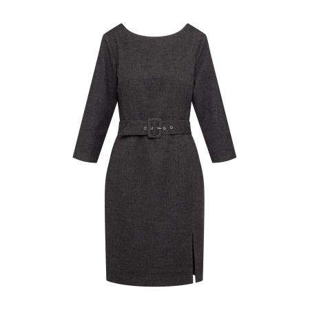 Quiosque Quiosque Jurk donkergrijs