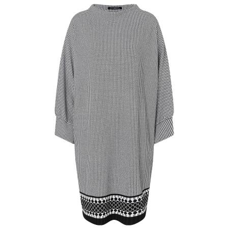 Ana Alcazar Jurk Asimi zwart / wit