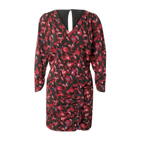 IKKS Jurk azuur / robijnrood / zwart / wit