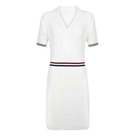 Felix Hardy Felix Hardy Gebreide jurk ecru