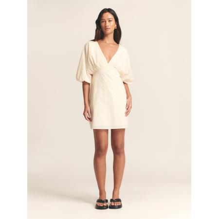 St MRLO Jurk Palm crème