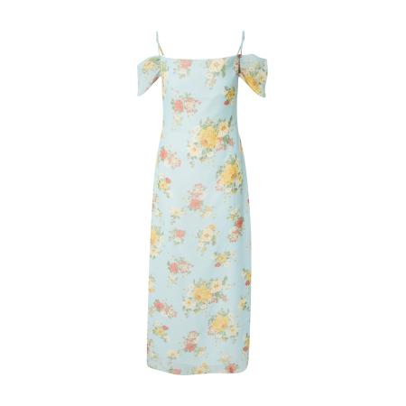 Dorothy Perkins Dorothy Perkins Zomerjurk azuur / geel / grasgroen / rood