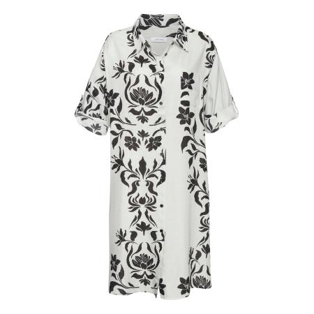 Lascana LASCANA Blousejurk zwart / wit