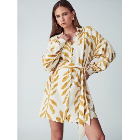 St MRLO Jurk Bligh kaki / wit