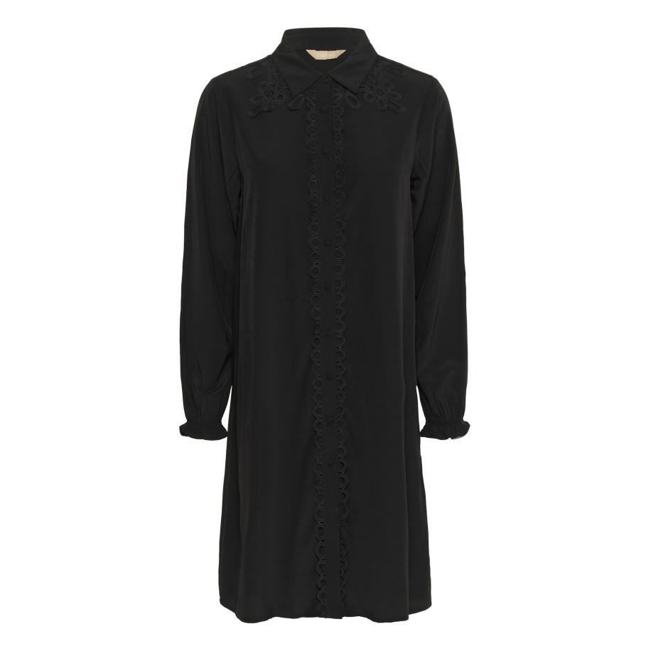 Culture CULTURE Blousejurk Amanda Asmine zwart -