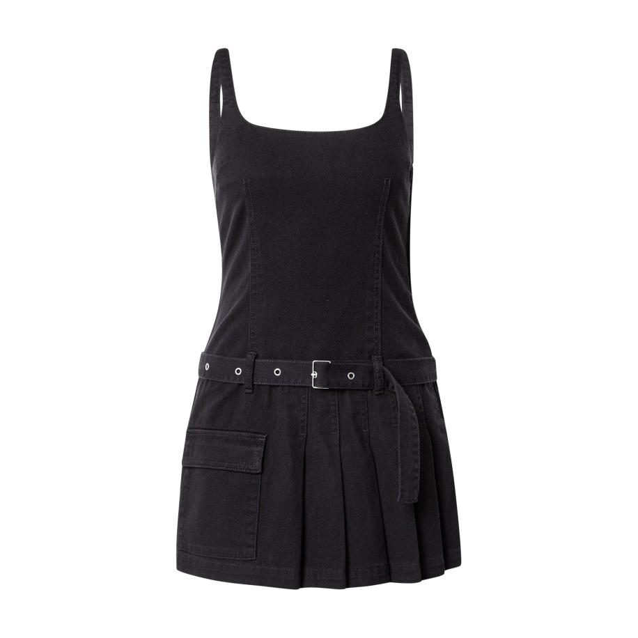 Monki Monki Jurk zwart -