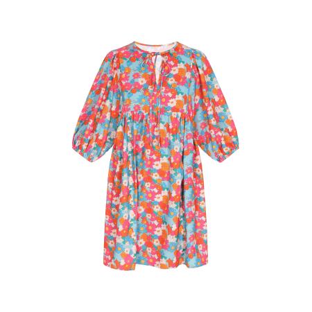 ebeeza ebeeza Jurk beige / blauw / oranje / pink