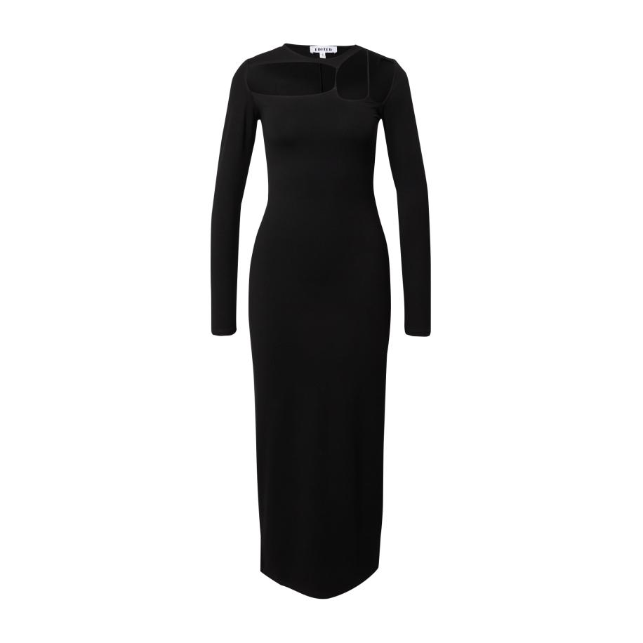 EDITED EDITED Jurk Yamila zwart -