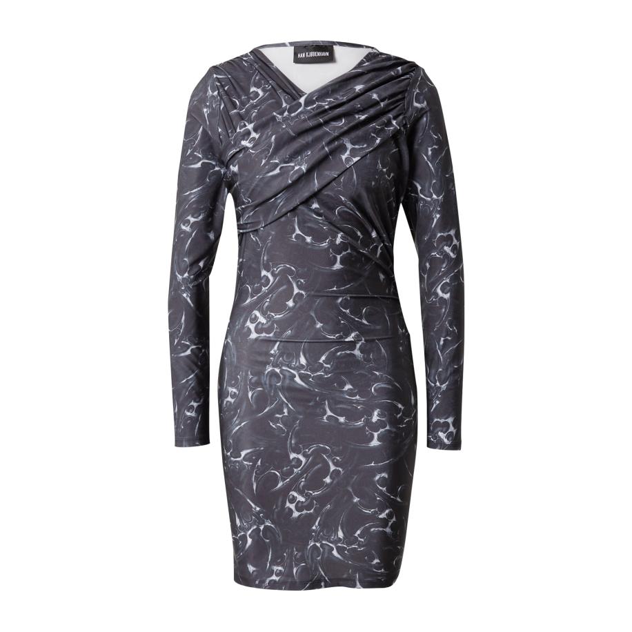 Han Kjøbenhavn Han Kjøbenhavn Jurk nachtblauw / wit -