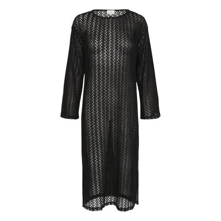 Kaffe Gebreide jurk Lykke zwart