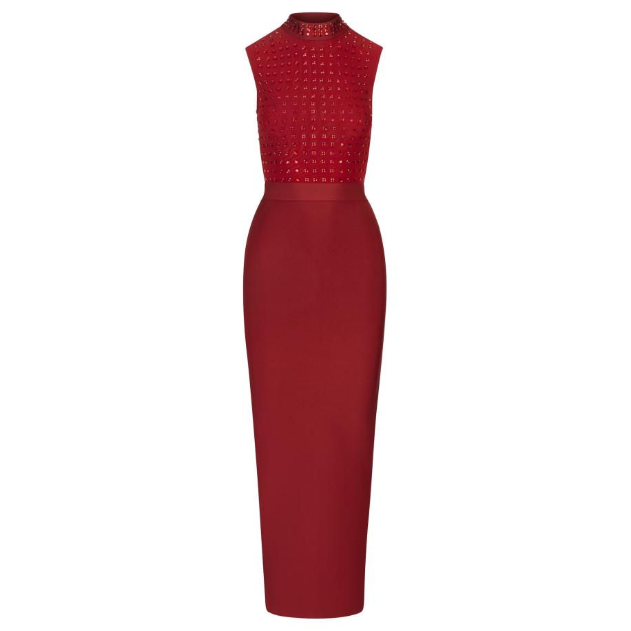 Kraimod Kraimod Avondjurk karmijnrood -