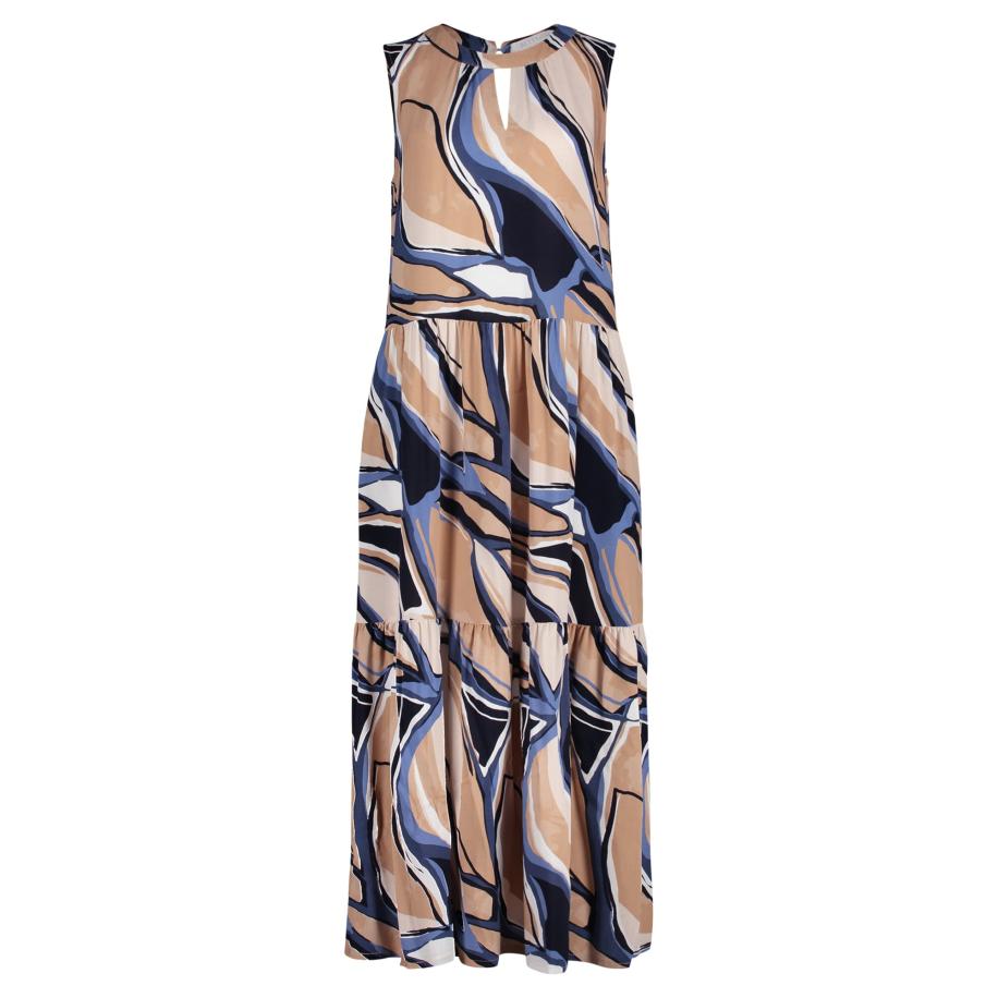 Betty & Co Betty & Co Avondjurk crème -