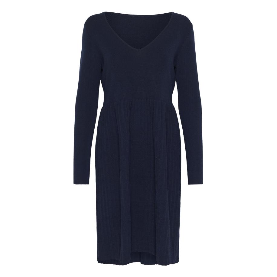 Culture CULTURE Jurk Janiz Luci donkerblauw -