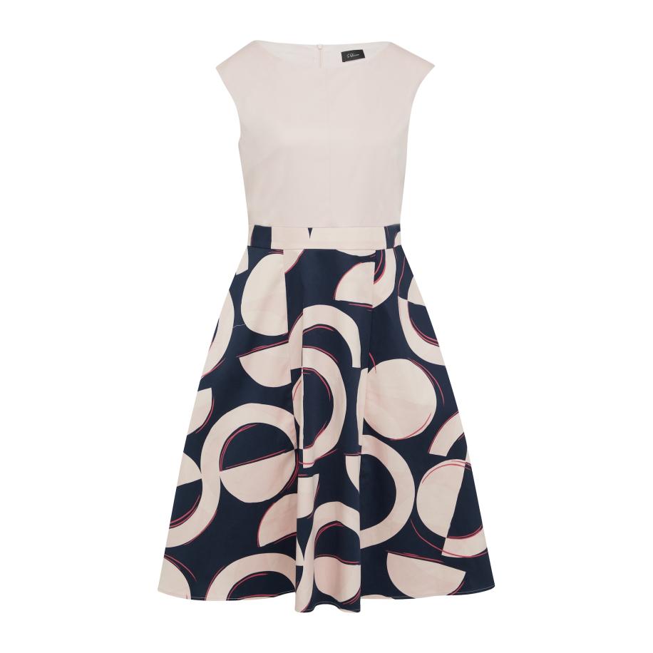 s.Oliver BLACK LABEL s.Oliver BLACK LABEL Jurk navy / pink -