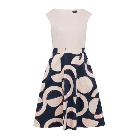 s.Oliver BLACK LABEL Jurk navy / pink