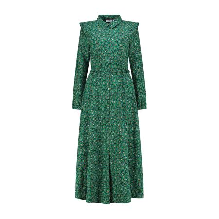 Shiwi Shiwi Blousejurk Calama navy / geel / groen / pastelgroen