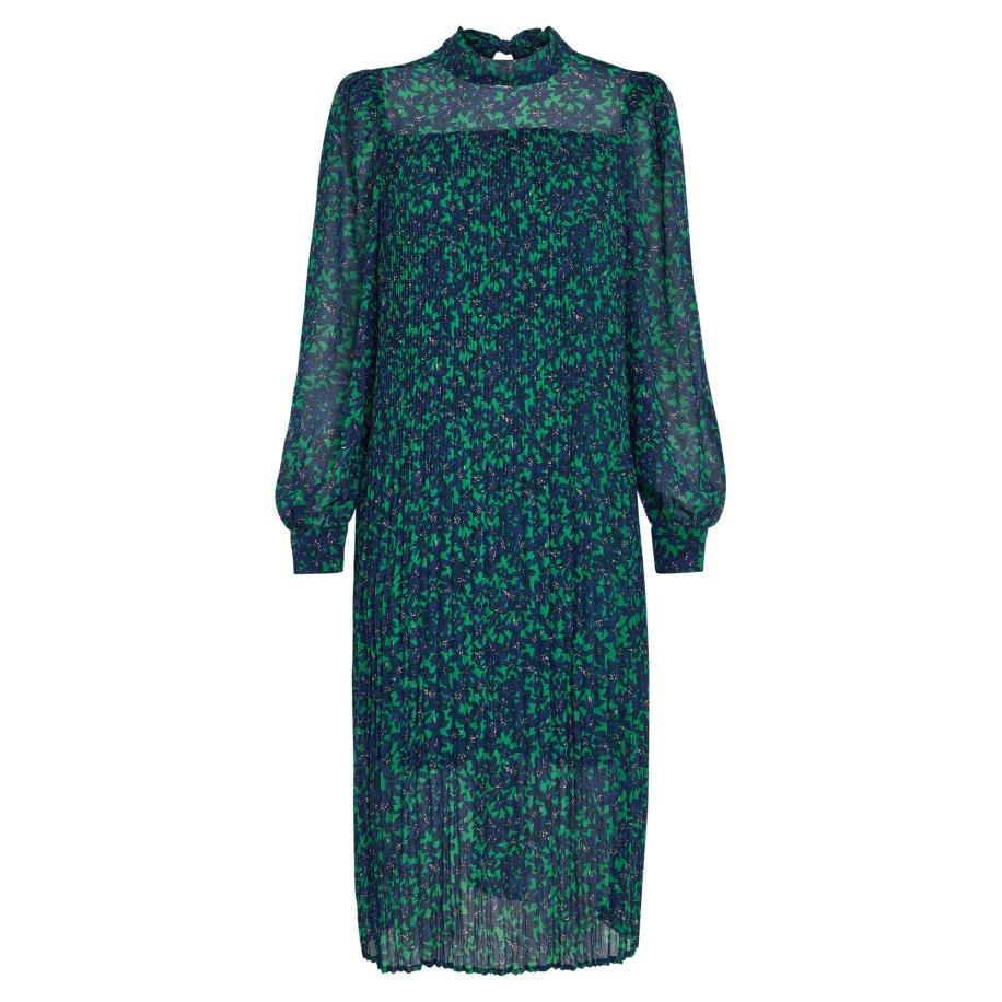 Peppercorn Peppercorn Jurk Levi marine / groen / zwart / wit -