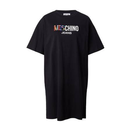 Moschino Moschino Jeans Jurk lichtblauw / lichtrood / zwart / wit
