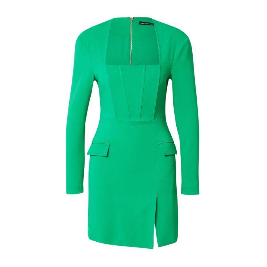 Karen Millen Karen Millen Jurk limoen -