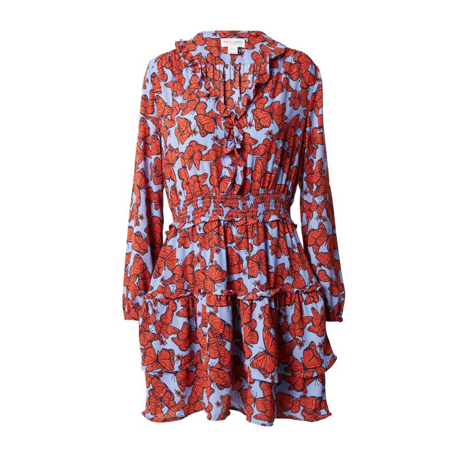 Lindex Lindex Jurk Junie lichtblauw / donkerblauw / grenadine -