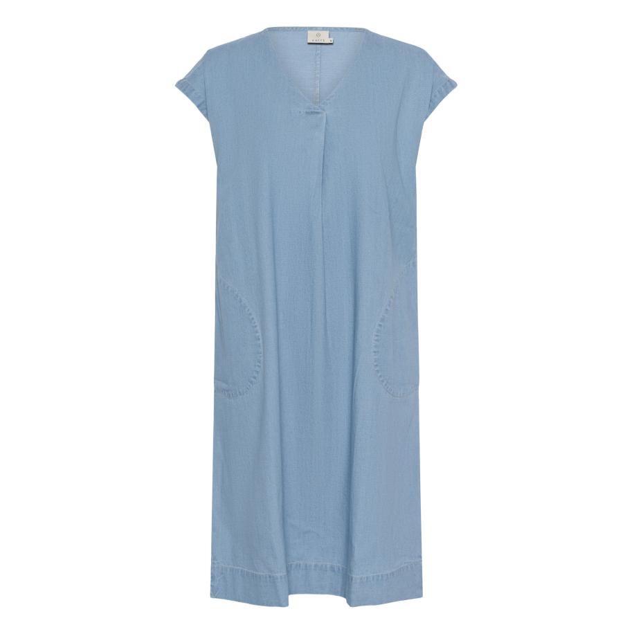 Kaffe Kaffe Jurk blauw denim -