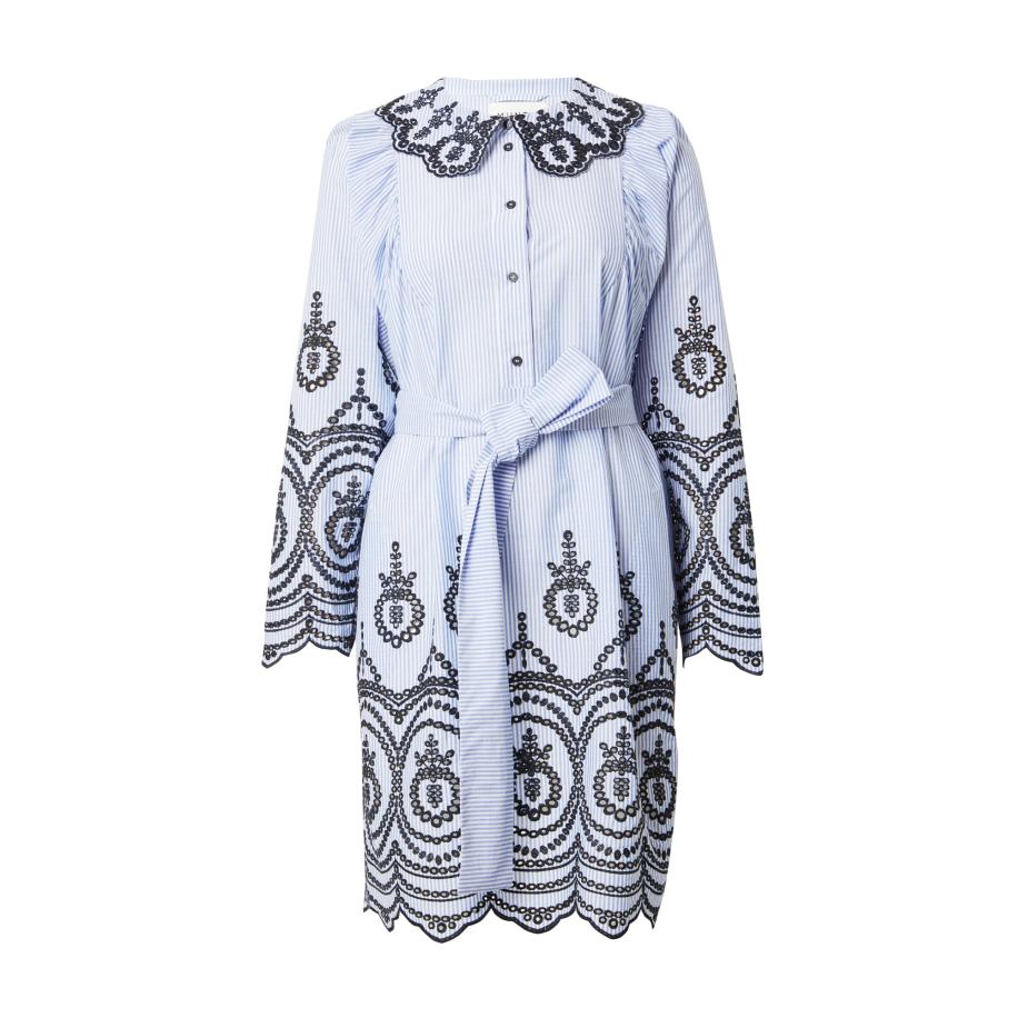 Munthe Munthe Blousejurk OCINA blauw / zwart / wit -