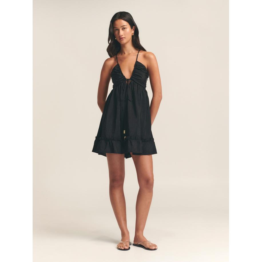 St MRLO Jurk Jacci zwart Zwart