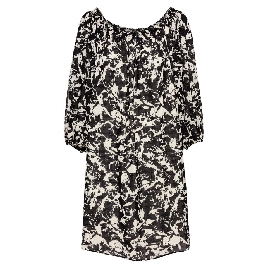 2NDDAY 2NDDAY Jurk Lurdes zwart / wit -