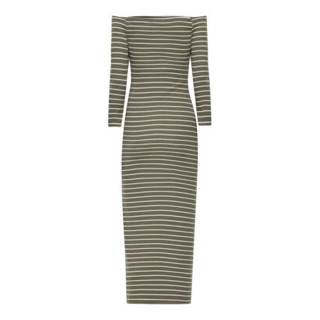 No Matter What No Matter What Jurk olijfgroen / wit