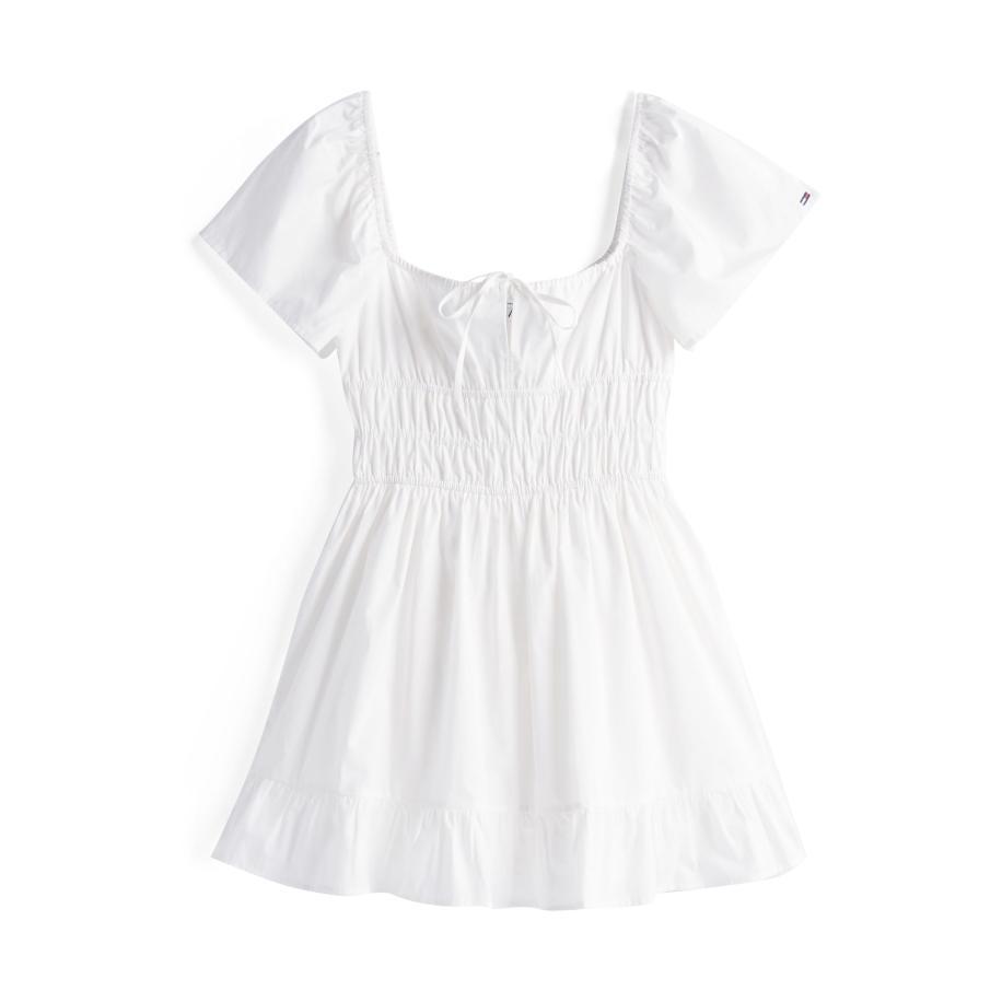 Tommy Jeans Tommy Jeans Jurk wit -