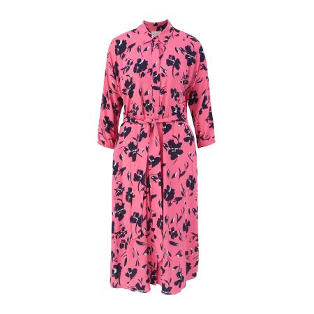 comma casual identity comma casual identity Blousejurk pink / zwart / wit