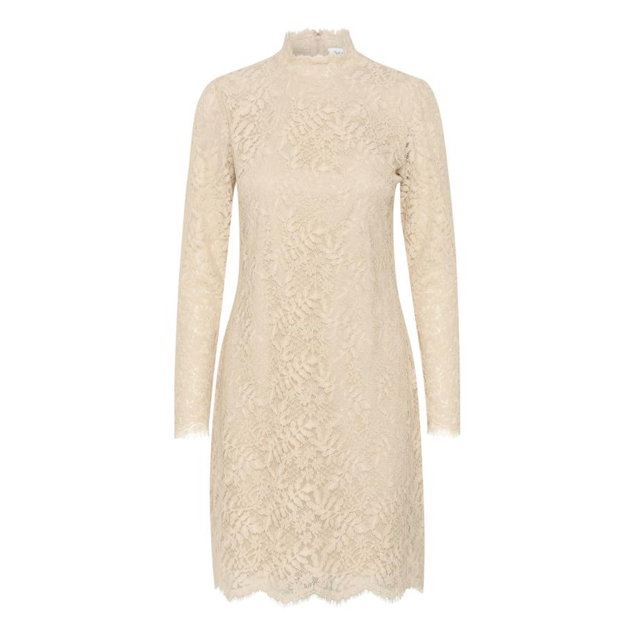 Saint Tropez SAINT TROPEZ Jurk Ganna eierschaal -