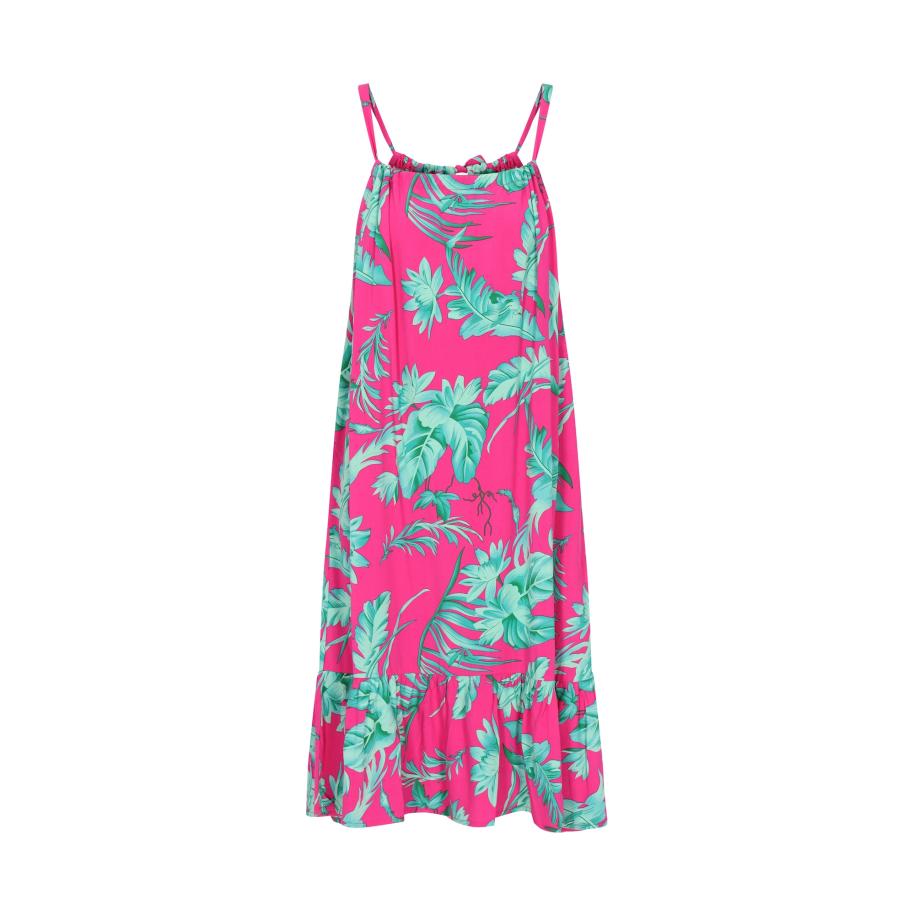 ebeeza ebeeza Zomerjurk groen / pink -