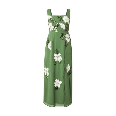 Maya Deluxe Zomerjurk groen / wit