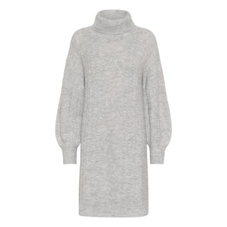 Cream Cream Gebreide jurk CRPumpkin grijs
