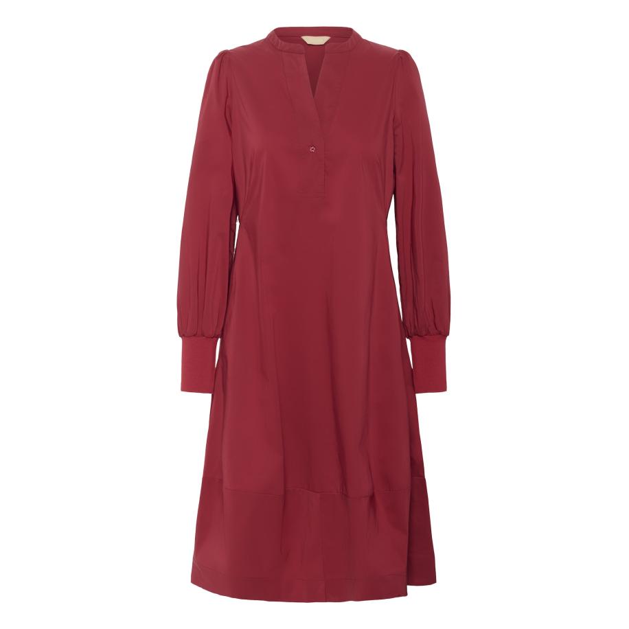 Culture CULTURE Jurk Antoinett lichtrood -