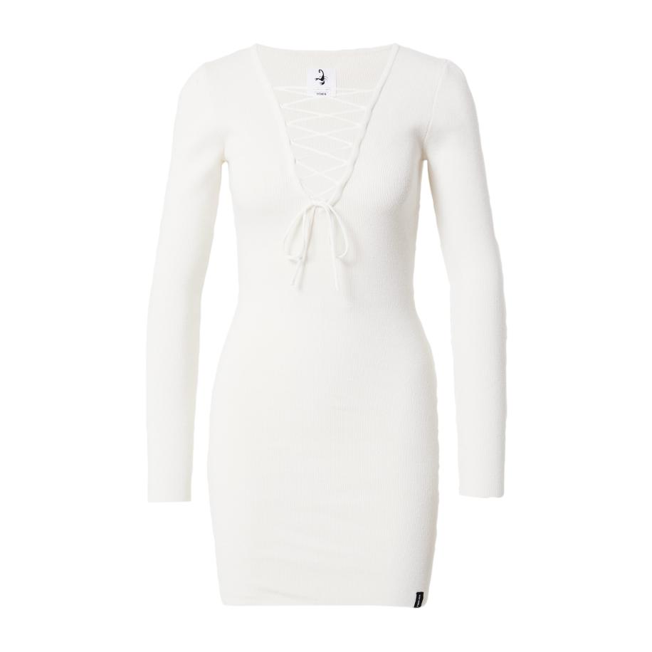 VIERVIER VIERVIER Gebreide jurk Hedi offwhite -