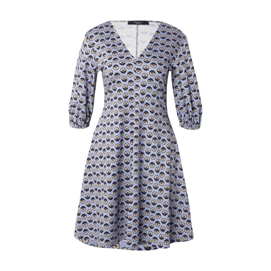 Weekend Max Mara Weekend Max Mara Jurk navy / duifblauw / olijfgroen / wit -