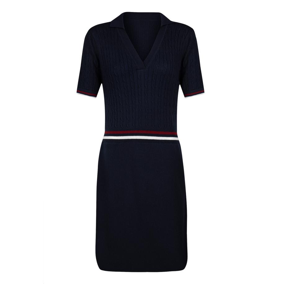 Felix Hardy Felix Hardy Gebreide jurk navy -