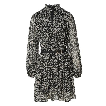 Salsa Salsa Jeans Jurk zilvergrijs / zwart