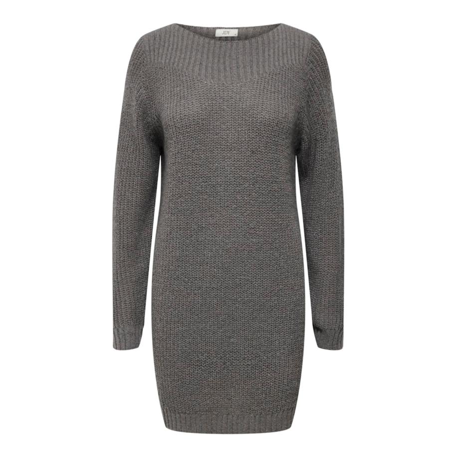 JDY JDY Gebreide jurk JDYWhitney Megan donkergrijs -