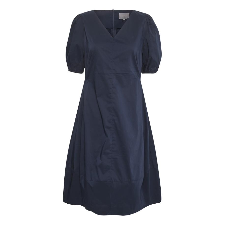 Culture CULTURE Jurk Antoinett nachtblauw -