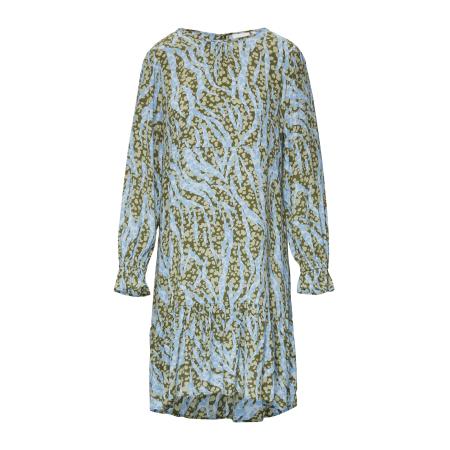 comma casual identity comma casual identity Jurk lichtblauw / olijfgroen / pastelgroen / wit