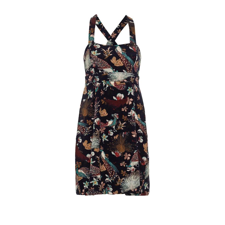 Anou Anou Anou Anou Jurk gemengde kleuren / zwart -