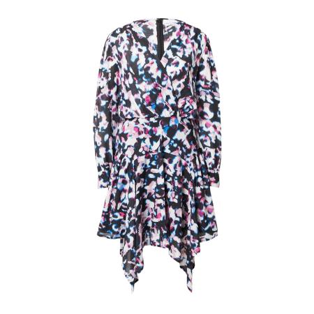 2NDDAY 2NDDAY Jurk blauw / pink / zwart / wit