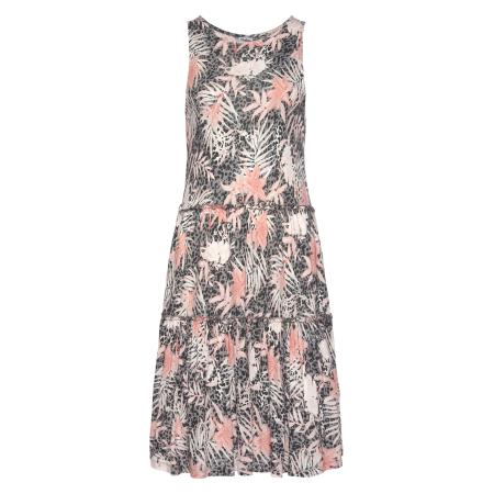 Buffalo BUFFALO Jurk grijs / lichtroze / wit