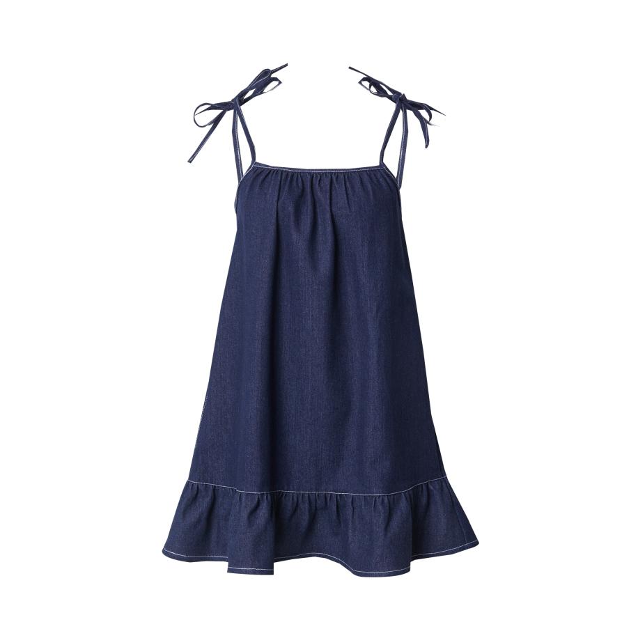 Motel Jurk Carlisle donkerblauw Blauw